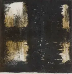 KOMPOZYCJA by Jan Tarasin, 1960, litografia barwna, papier, sold Sep 2020