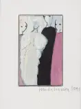 Wanda Warska, Kobiety, 1991, gwasz, tusz, papier