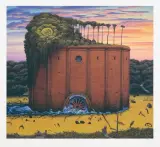 ŁAMACZ CZASU by Jacek Yerka, 2001, giclée, papier, sold Aug 2020