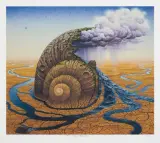 DRUGI DZIEŃ STWORZENIA by Jacek Yerka, 1994, giclée, papier, offered Aug 2020