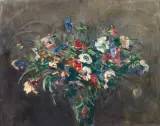 Czesław Zawadziński, ANEMONY, olej, płótno