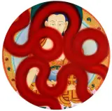 Zuzia Gaszyńska, Red, 2018, olej, płótno