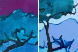 KWITNĄCE JABŁONIE by Urszula Łojko-Smogorzewska, 2019, olej, płótno, offered Jul 2020