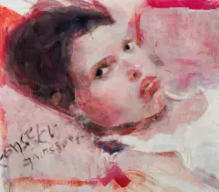 Norman Leto, GAINSBOROUGH EX PORTRAIT, 2006, olej, płótno