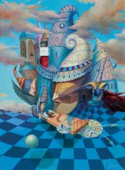 GORĄCZKA by Tomasz Sętowski, 2006, olej, płótno, sold Jun 2020