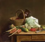 Bronisław Wiśniewski, MARTWA NATURA, 1899, olej, płótno