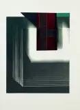 Jan Berdyszak, Studium po... IV, 1980/81, heliograf, offset, wycięcie