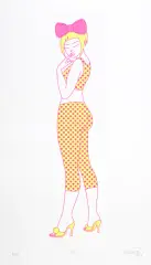 Maurycy Gomulicki, Nula, 2018, serigrafia, papier