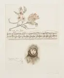 Leszek Rózga, IMPROMPTU – MATCE MOJEJ, 1975, akwaforta barwna, papier