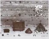 BEZ TYTUŁU by Jan Tarasin, 1977-1990, serigrafia, papier, sold May 2020