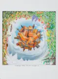 CZTERY PORY RUNA I ŚCIÓŁKI by Jacek Yerka, 2019, kredki, ołówek, karton, sold May 2020
