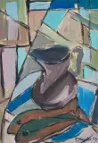 Fryderyk Antoni Hayder, Martwa natura z dzbanem i rybami