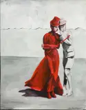 Eliza Kwiatkowska, XXX, 2017, akryl, papier