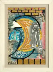 Tomasz Kawiak, Bez tytułu, 2003, collage, papier