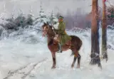 Jerzy Kossak, UŁAN NA WIDECIE