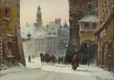 Władysław Chmieliński, WIDOK NA RYNEK STAREGO MIASTA W WARSZAWIE