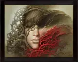 LAMMERMOOR by Wiesław Wałkuski, 2019, olej, płótno naklejone na sklejkę, sold Mar 2020