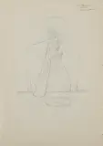 Zdzisław Beksiński, SZKICE DO OBRAZÓW -RYSUNEK DWUSTRONNY