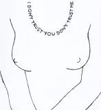Agata Bogacka, I Don’t Trust You, Don’t Trust Me, 2009, serigrafia, karton