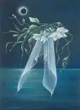 Jolanta Czacharowska, ŚWITEZIANKA, 2019, pastel, papier
