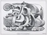 Jacek Yerka, GĄSZCZ KALIGRAFICZNY – B