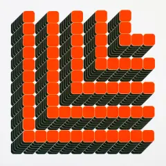 Kaspar Thomas Lenk, BEZ TYTUŁU, 1972, serigrafia barwna, karton