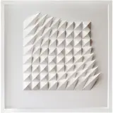 Anna Kruhelska, UNTITLED 024, 2019, cięty i klejony papier