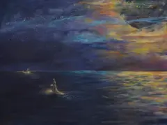 Kinga Stasiak, Utopia, 2018, akryl, płótno