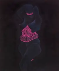 Revalie, BEZ TYTUŁU, 2019, akryl, płótno