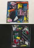 MarCo Colectiv, CIRRO NEGRO; PILEO BLANCO, 2019, gwasz, tusz, papier