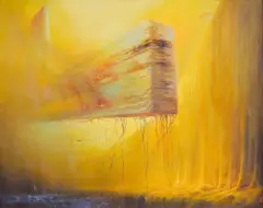 Mariusz Lewandowski, Gatunek inwazyjny, 2019, olej, płótno