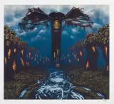 ALEJA CZASU by Jacek Yerka, giclée, papier, sold Dec 2019