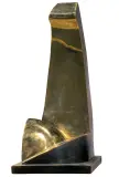 Roman Solski, LENA, AKT KOBIECY, 2009, brąz polerowany i patynowany