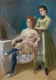 Władysław Bakałowicz, DAMA W GARDEROBIE