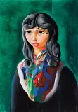 Moïse Kisling, Dziewczyna w kwiecistym szalu