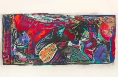 MarCo Colectiv, ASPERITAS, 2019, gwasz, tusz, papier