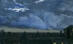 Łukasz Dymiński, MORDOR, olej, płótno