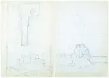 SZKICE DO OBRAZÓW by Zdzisław Beksiński, ołówek, papier, offered Nov 2019