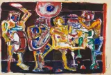 Eugeniusz Markowski, ORKIESTRA, gwasz, papier