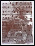 KOŁA I ZNAKI by Jan Tarasin, 1990, serigrafia, papier, sold Nov 2019