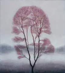 DRZEWO by Dawid Zdobylak, 2019, olej, płótno, offered Oct 2019