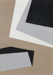 UNTITLED by Paweł Tkaczyk, 2019, akryl, nieugruntowane, lniane płótno, sold Oct 2019