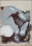 Andrzej Domżalski, PRZEBUDZENIE, 2018, akryl, karton