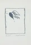 Stanisław Fijałkowski, ANIOŁ II, serigrafia, papier