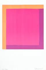 Stefan Gierowski, KOMPOZYCJA, serigrafia, papier