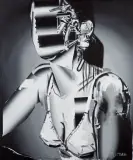 Robert Listwan, TERESKA, 2013, akryl, płótno