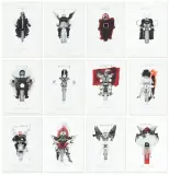 CYKL: MOTOCYKLISTA by Andrzej Strumiłło, 2011, inkografia, papier czerpany, offered Oct 2019
