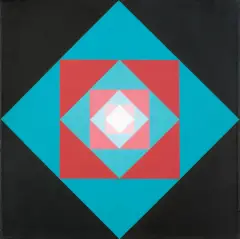 Jan Chwałczyk, XA, 1990, akryl, płótno