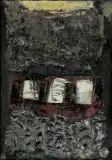 Aleksander Kobzdej, BEZ TYTUŁU, 1961, olej, płótno