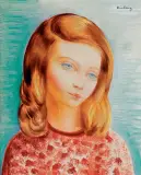 Moïse Kisling, PORTRET RUDOWŁOSEJ DZIEWCZYNY
